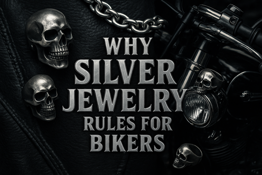 Why sterling silver jewelry rules for Bikers and Ring Enthusiasts