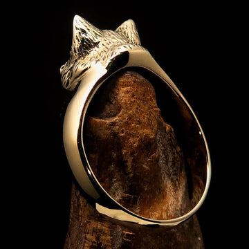 Happy Sleeping Cat Ring - Sterling Silver & Brass Available