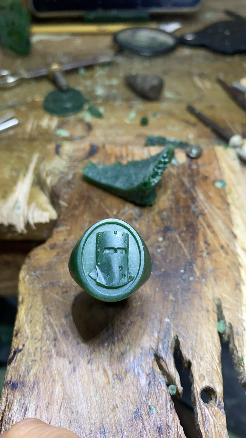 The Ned Kelly Classic Helmet Ring Enters Production