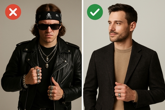 How to Wear Skull Rings Without Looking Like a Wannabe Rebel