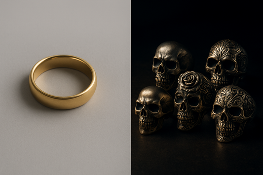 Skull Rings: Because Your Grandmother's Wedding Band Is Boring