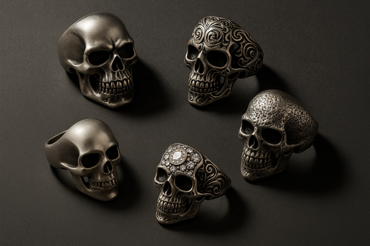 5 Skull Ring Styles That'll Make Your Fingers Look Fierce