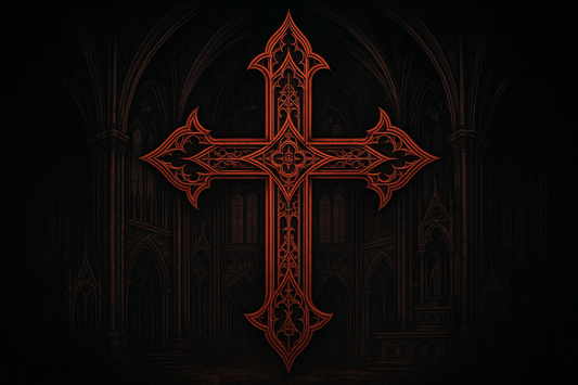 Gothic Cross - Symbol of Medieval Mysticism and Dark Spirituality