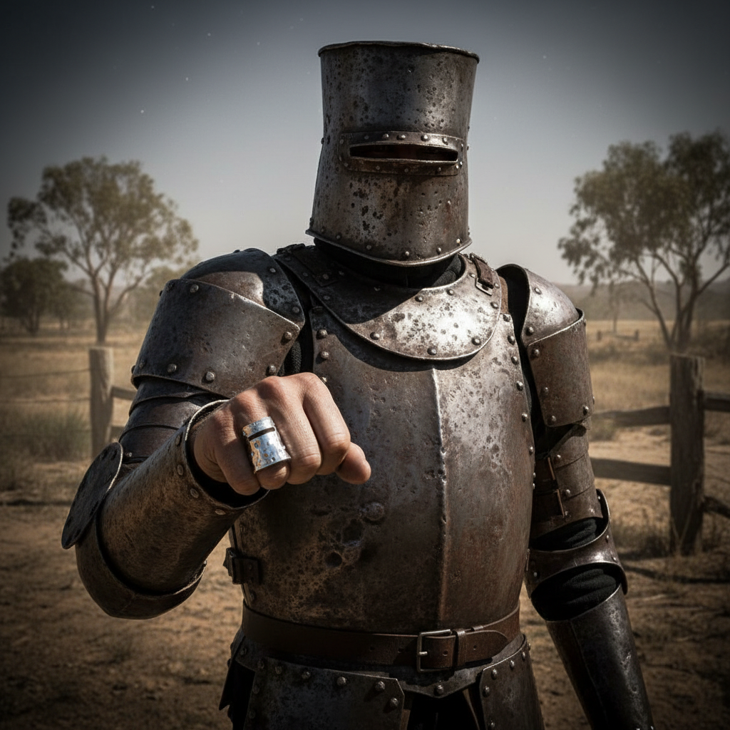 Ned Kelly Would've Loved This Sterling Silver Ring Made in His Honour