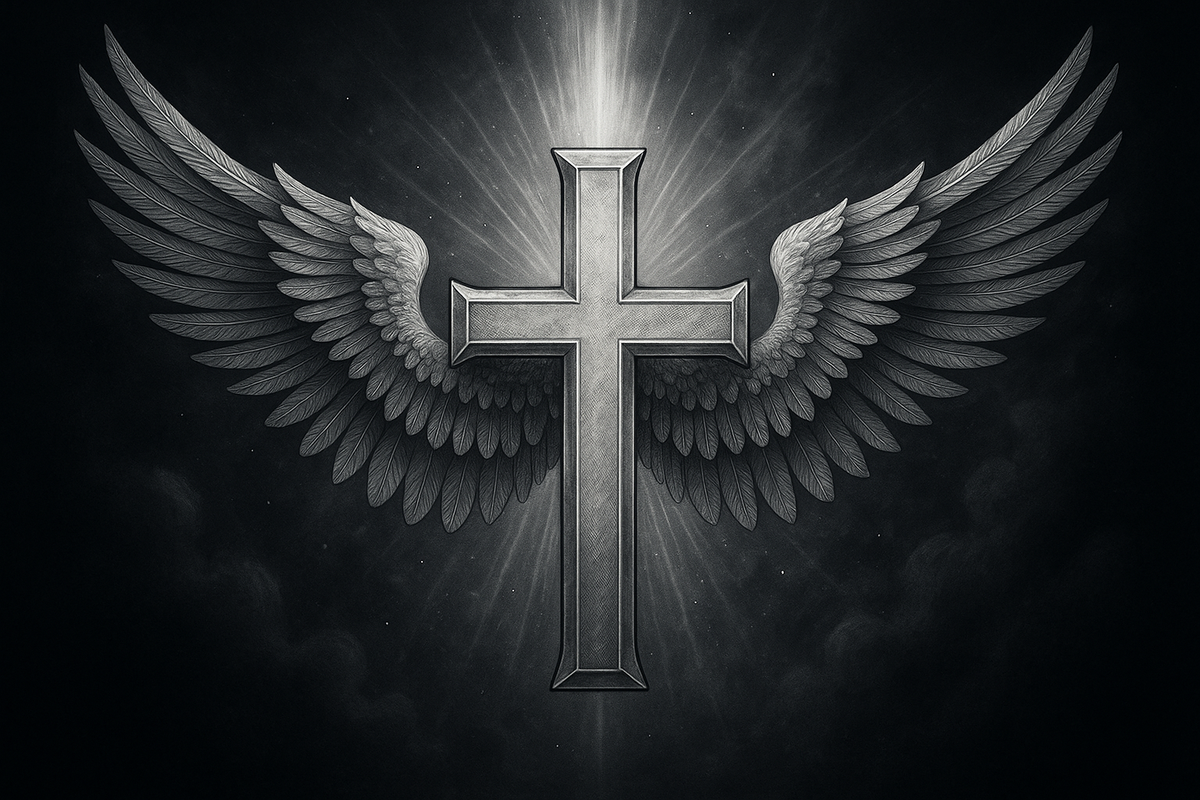 Winged Cross Meaning - Divine Ascension Symbol | SkullRingShop ...