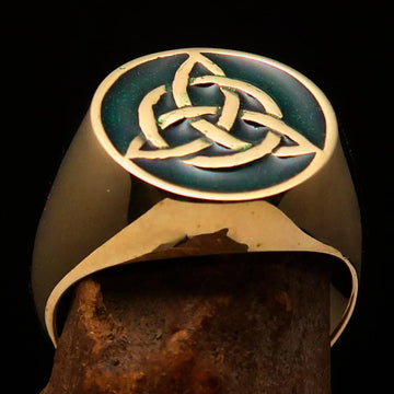 Brass Celtic Rings