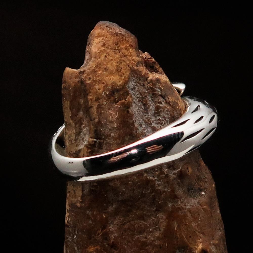 Excellent crafted Men's Medieval Ring Dragon Claw Sterling Silver 925 - BikeRing4u