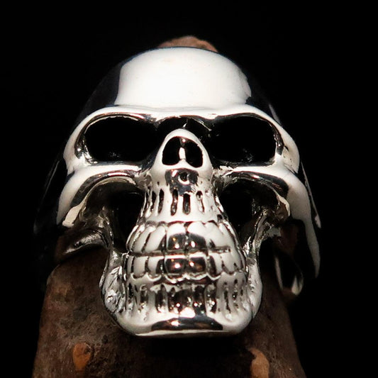 Excellent crafted Men's Biker Phantom Skull Ring - Sterling Silver 925 - BikeRing4u