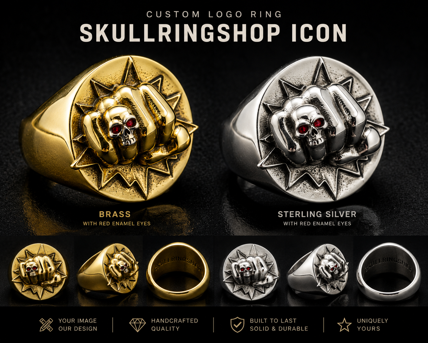 SkullRingShop Signature Ring Limited Edition